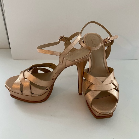 Office London rose gold sexy platforms - Picture 3 of 6
